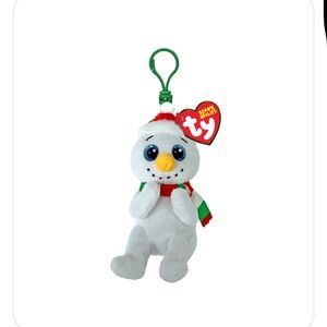 ty Beanie Bellies “Brrrnard” keychain